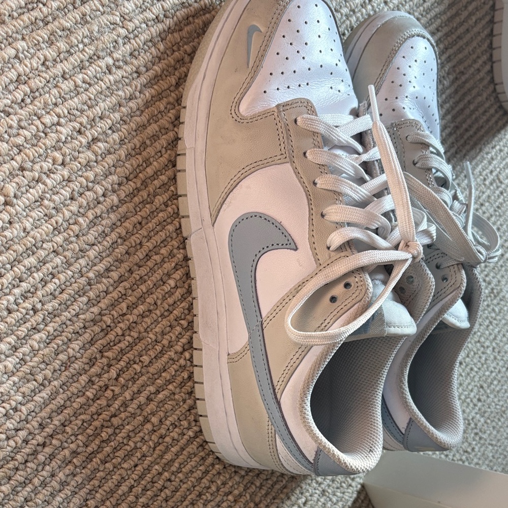 Off White and light blue dunks. (Women’s)